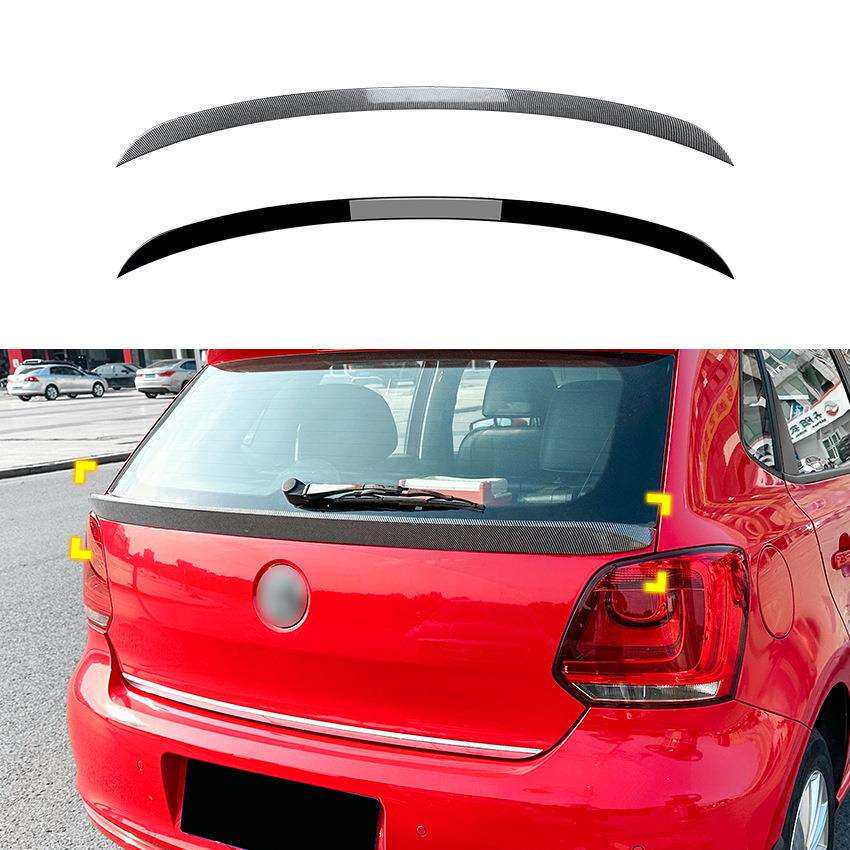 适用大众Polo 6R 6C 2009-2017 波罗中翼尾翼顶翼外饰改装