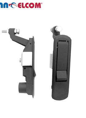 Penn Elcom 番尔康 H1008 19英寸机柜配件机柜门拉手黑色闩锁