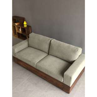 意式极简项目部办公室接待会客直播加班休息折叠翻转多功能沙发床