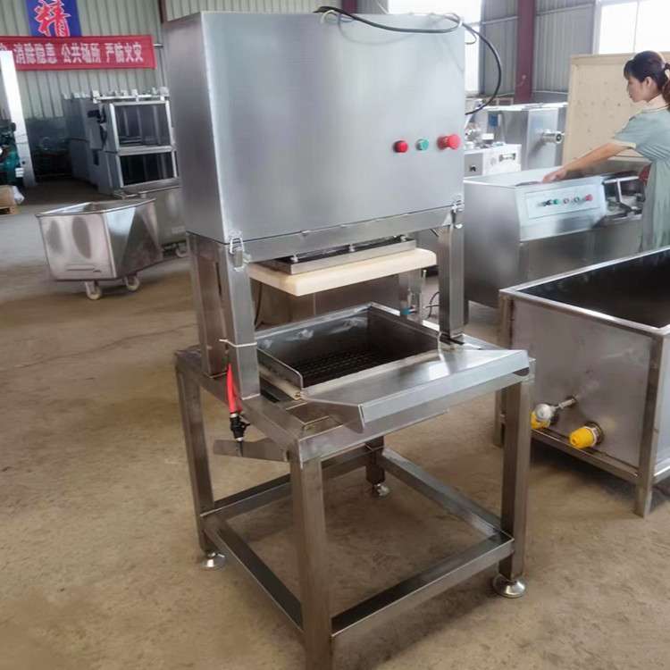 千页豆腐切块机 千页豆腐切片机 鱼豆腐切块机 切块机 质保一年