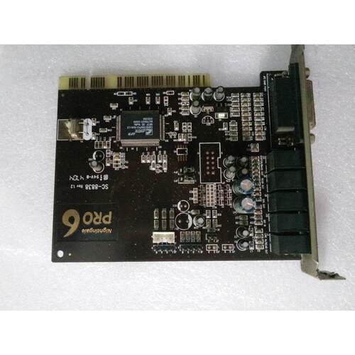 【铛裆机械】原装速捷时zoltrix Nightingale PRO6声卡 SC-8838 8