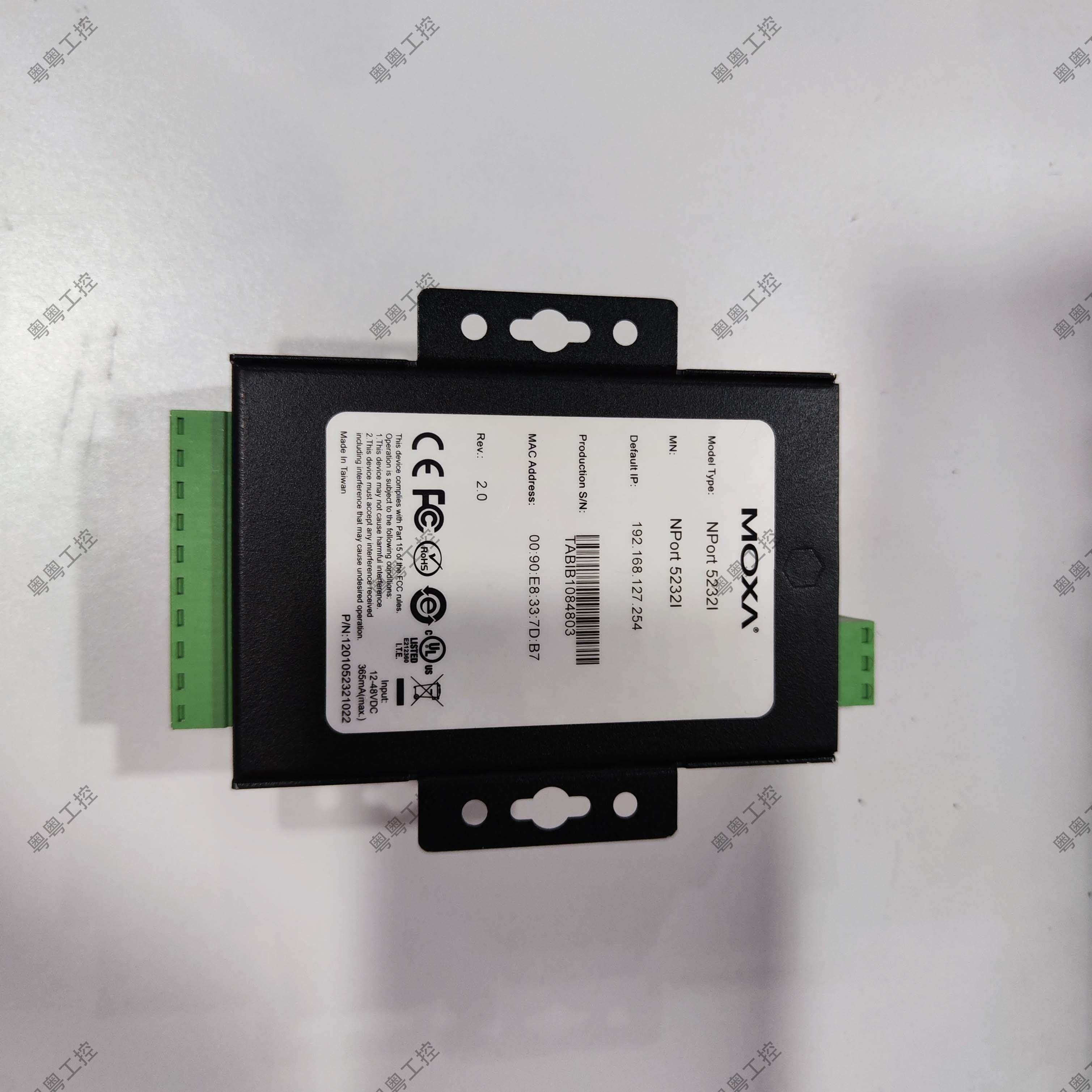 MOXA NPort 5232I串口设备联网服务器 WIFI模块