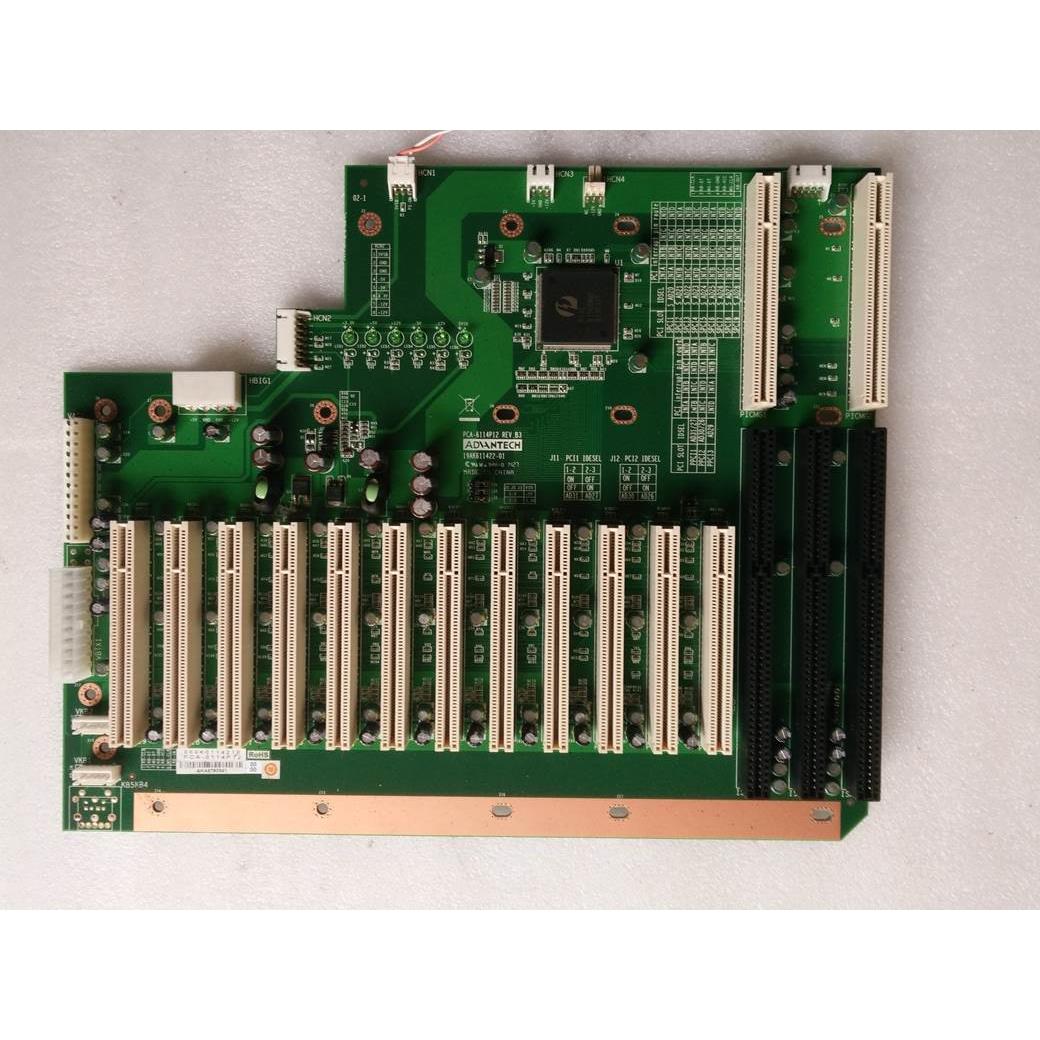 【铛裆机械】研华PCA-6114P12 Rev.B3 工控机底板 12PCI 研华工业