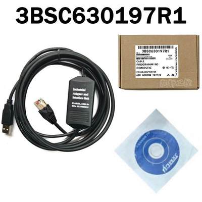 询价适用ABB AC800M编程电缆调试线USB数据线TK212A兼容3BSC63019