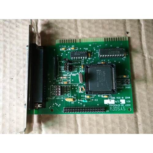 【铛裆机械】原装拆机SYSGEN ASSY 30-07420-02 ISA工业卡 2排37
