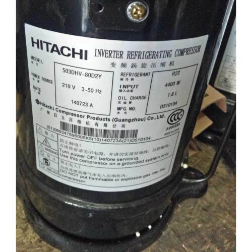 【铛裆机械】503DHV-80D2 503DHV-80D2Y全新原装 日立变频空调制