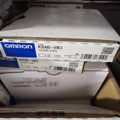 全新原装相序继电器 K8AB-VW3 200230V AC K8AK-VW3 24V ACDC