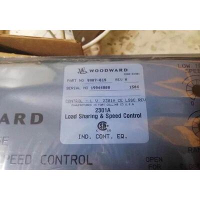 询价9907-019 19944808全新 2301A 伍德沃德Woodward调速器议价