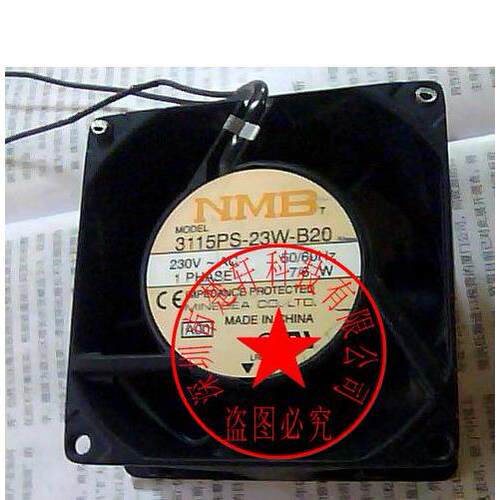 【铛裆机械】3115PS-23W-B20 230V原装正品 80*80*38 引线式铝框