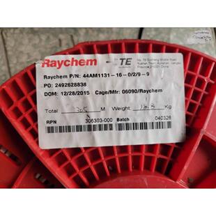 【铛裆机械】美国进口瑞侃RAYCHEM 44AM1131-16-0/2/9-9 3芯1.31