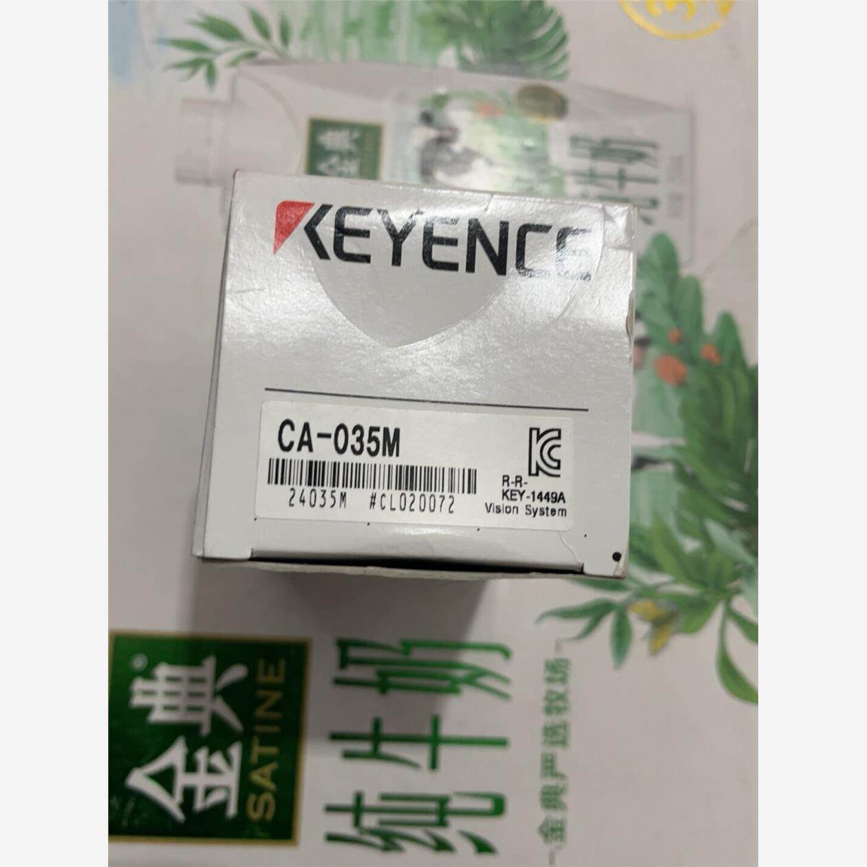 询价基恩士全新原装CA-035M相机，盒码一议价产品，购买前请联系