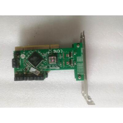 【铛裆机械】RAID卡阵列卡 4SATA MIwin MR-1410 磁盘阵列 PROMIS
