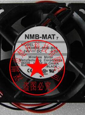 【铛裆机械】2408NL-05W-B50 24V 0.09A 原装日本 6020 日本轴流