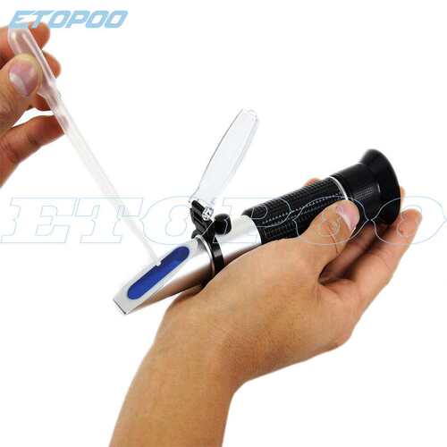 Etopoo荣誉出品 专业型 58～90% 38～43°Be 12～27% 蜂蜜折射仪