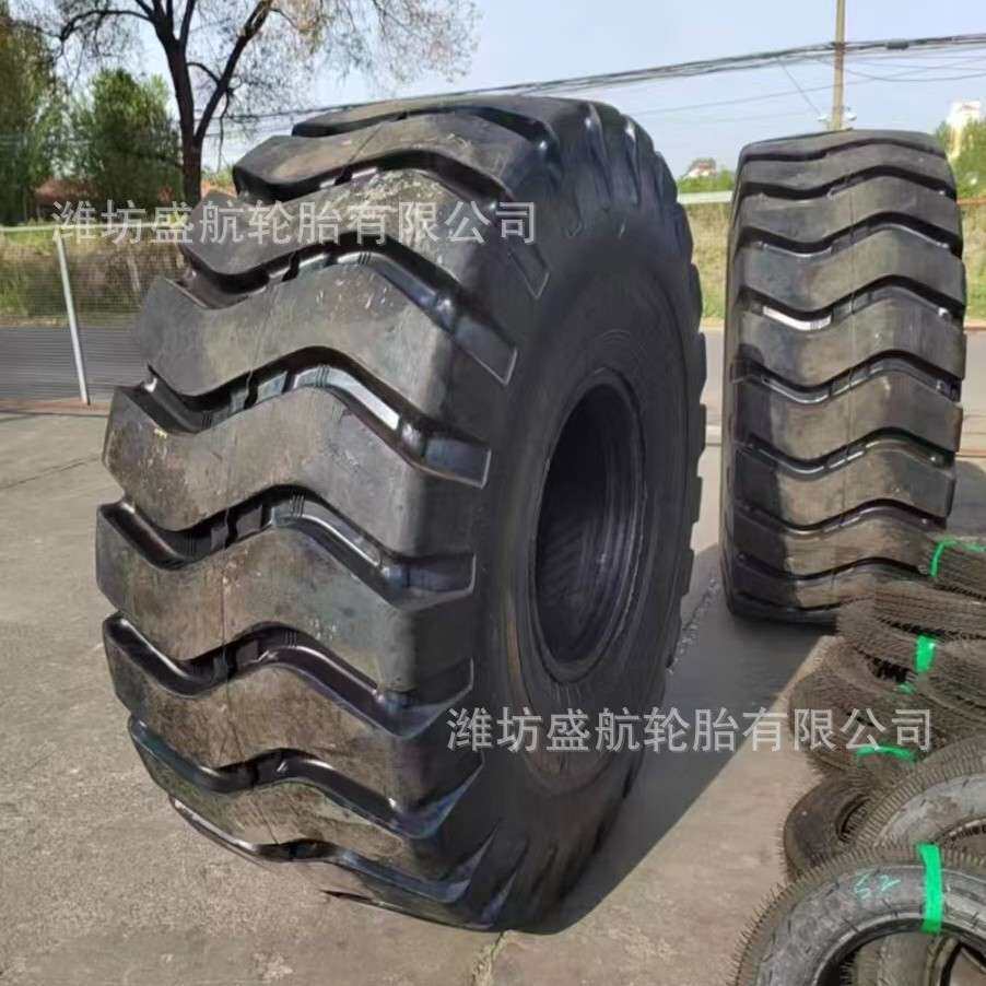60铲车装载机斜交工程机械轮胎26.5-25加深L-3花纹耐磨防刺扎轮胎