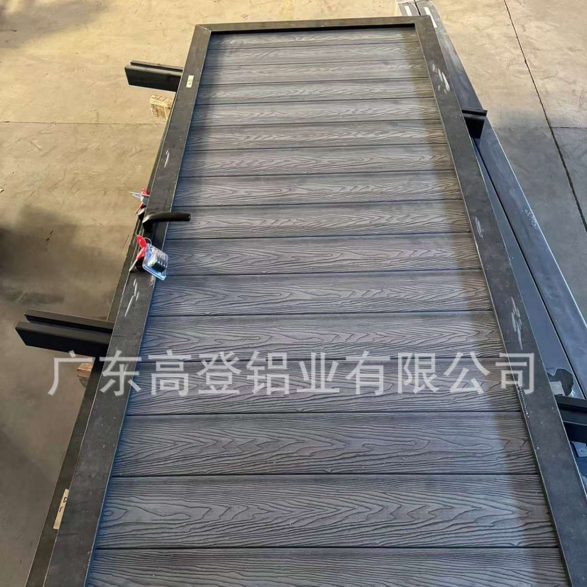 别墅大门户外双开门乡村院子大门家用花园庭院门铝合金对开电动门