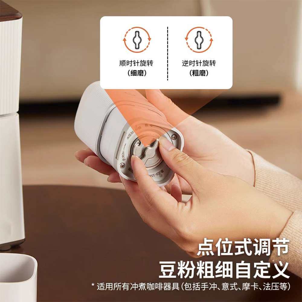 ITOP赞拓M1电动便携式磨豆机 咖啡豆研磨机小型家用咖啡研磨器
