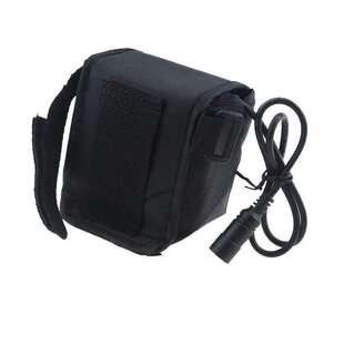 自行车T6灯头灯前灯8.4V高容量6节26650带保护板充电电池组防水电