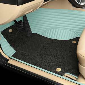 新款江南绣条纹脚垫