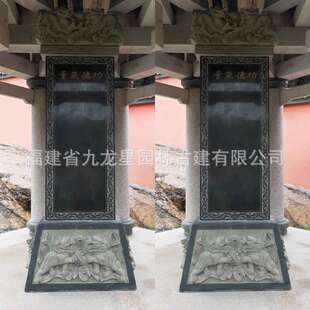 惠安石雕界桩界碑石碑石材河堤刻字石百米桩花岗岩功德碑手工刻字