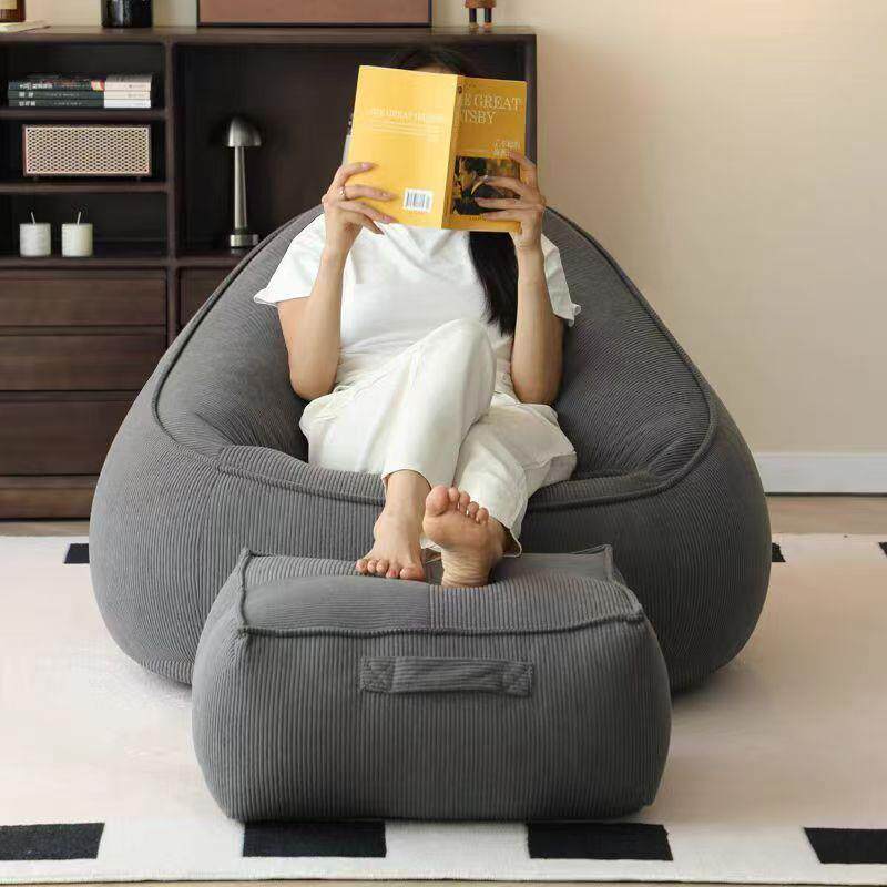豆袋懒人沙发榻榻米单人小户型客厅卧室休闲椅子网红阳台坐墩躺椅
