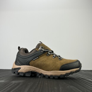 外贸精品 头层牛皮男士户外专业登山鞋防滑防水徒步运动鞋微瑕鞋