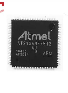 AT91SAM7X512B-AU 贴片LQFP-100 单片机(MCU/MPU/SOC) 集成电路IC