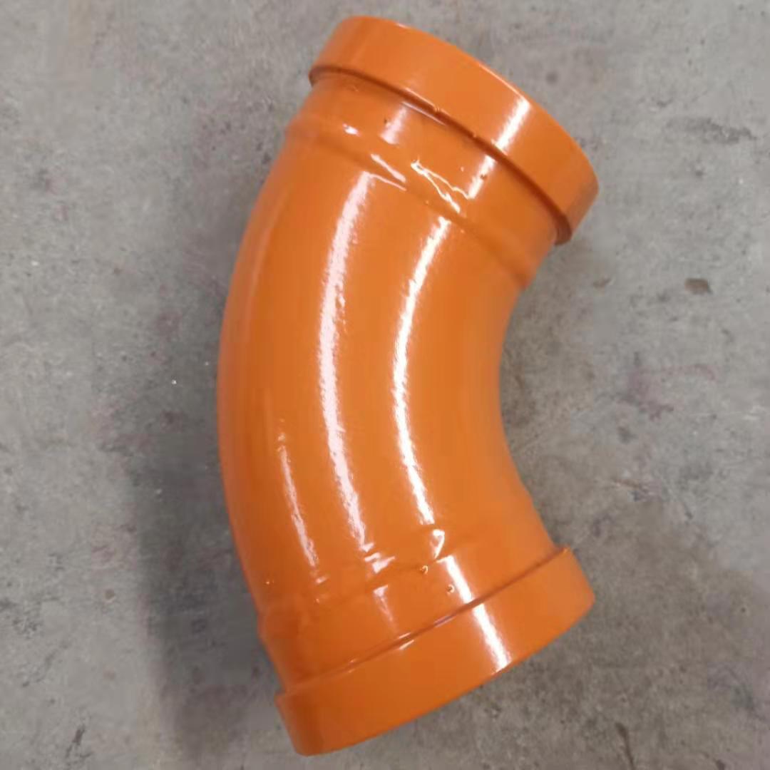 混凝土铸钢弯管 泵车铰链弯头 27度45度90度大中小弯管管卡胶圈