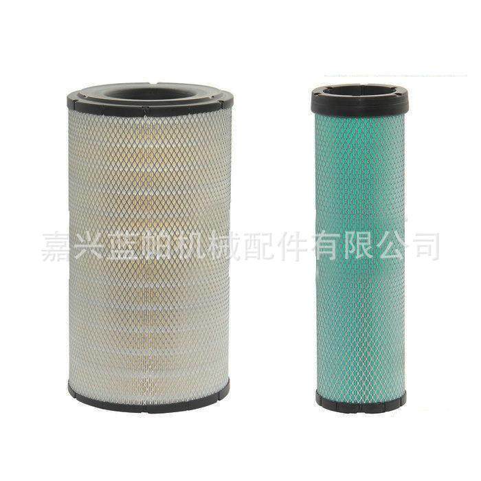 空气滤芯30627800005 适用龙工挖机6220E风格30627800006