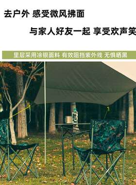 BLUEFIELD蓝色领域 原牧六角天幕 多功能涂银防水天幕凉棚