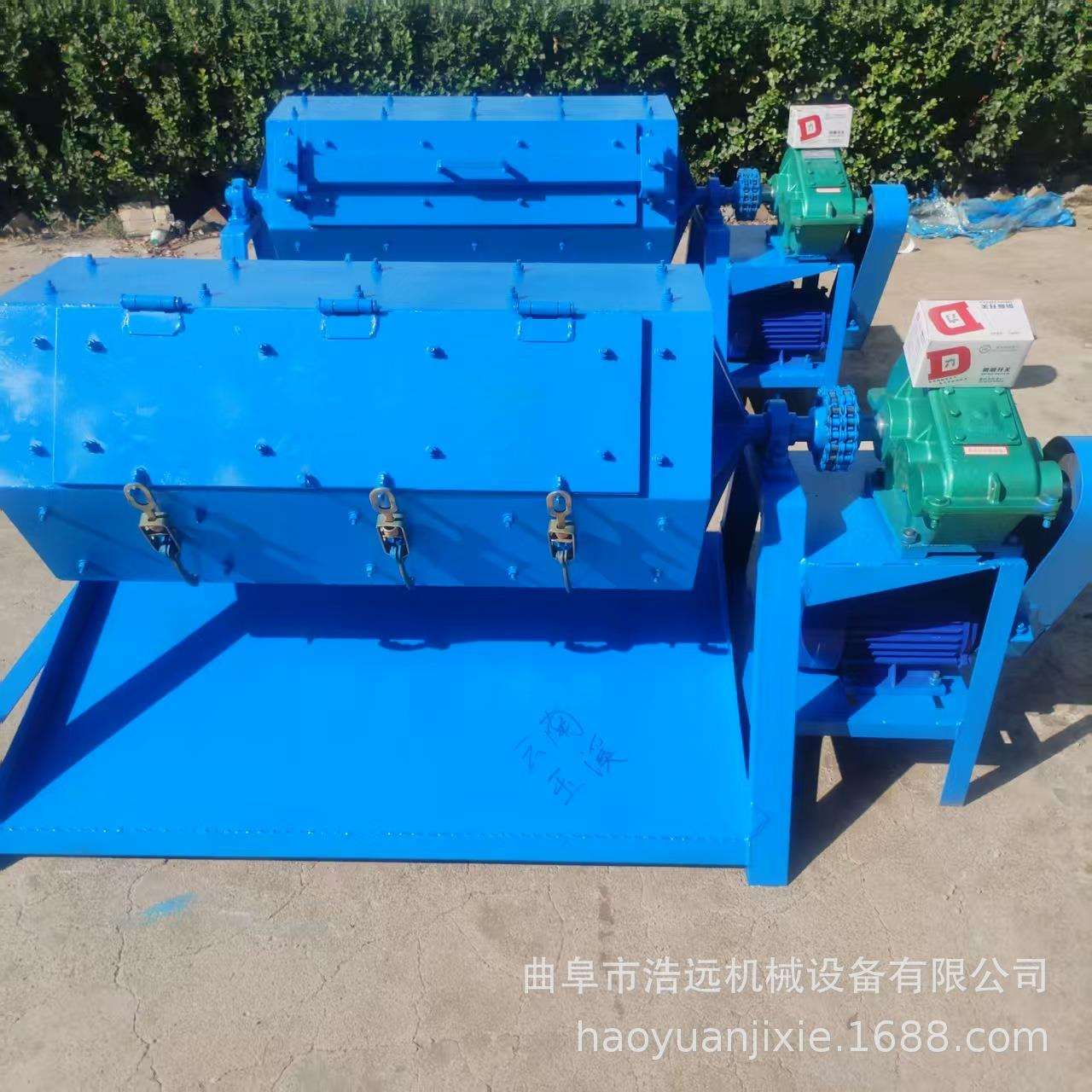 批量翻新火烧铁除锈机文玩核桃小型六角抛光机 鹅卵石倒角打磨机