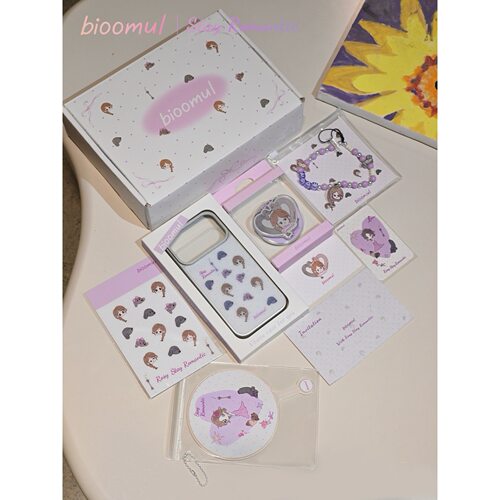bioomul赵露思同款《Stay Romantic》限定磁吸手机壳支架周边礼盒