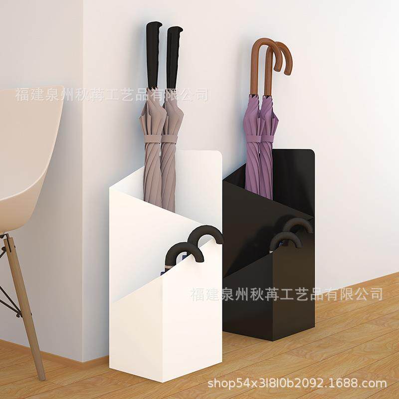 雨伞架公用酒店大堂家用简约铁艺收纳桶落地式放伞架子可加logo