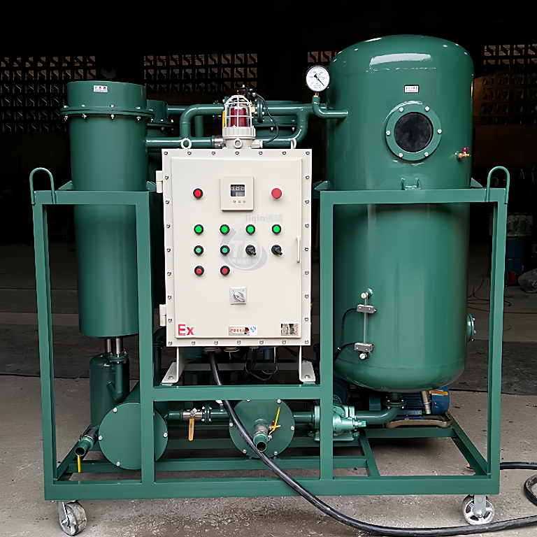 TRZJC-100F汽轮机透平油滤油机,电气电机隔爆式净油脱水装置