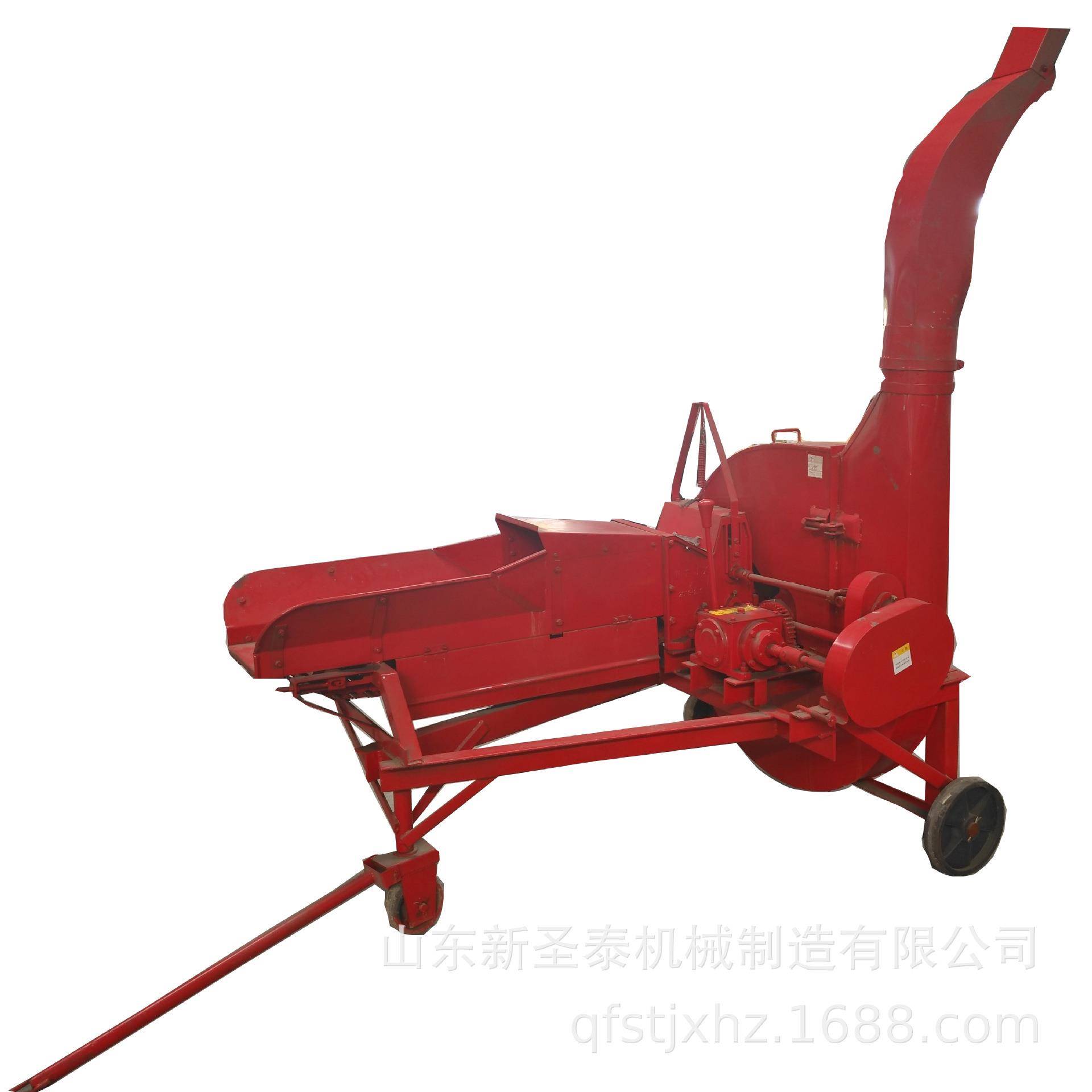 干鲜饲料铡草机价格自动进料青储切断机时产5吨的铡草机现货供应