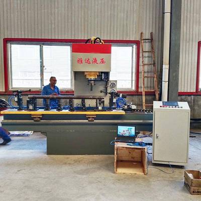 定做智能自动校直机C型液压校直机热处理变形矫直机单柱油压机