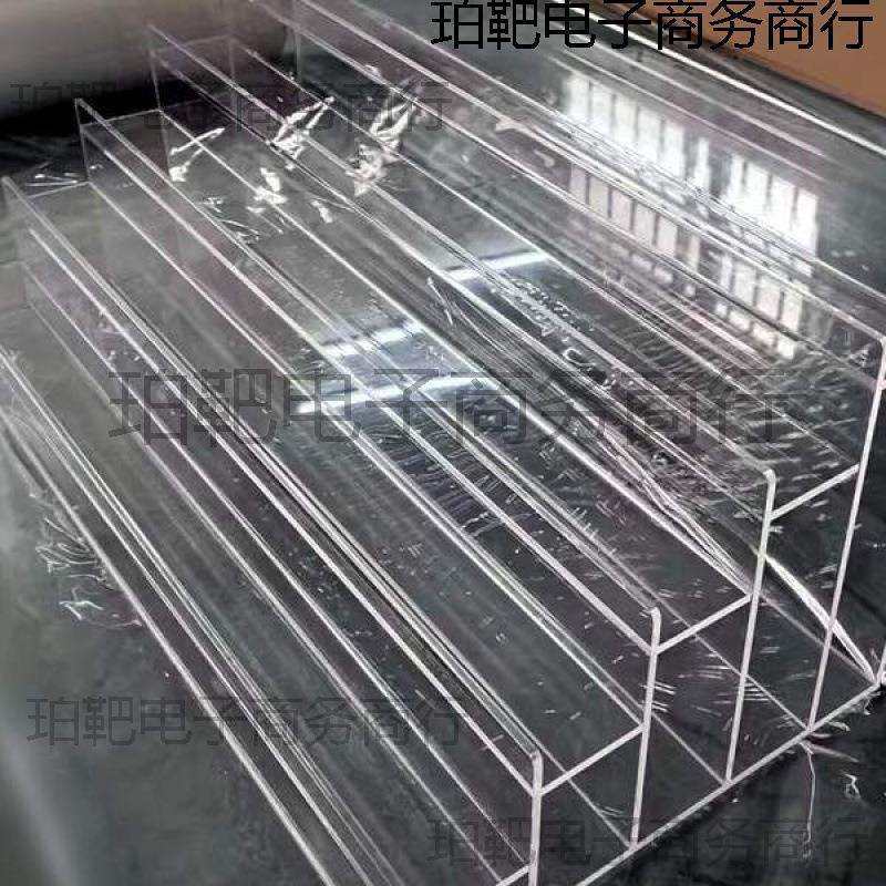 多层拆卡直播架 卡牌架 立牌卡片架陈列阶梯形 老硬币展示架