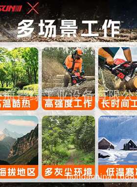 TOPSUN油锯XCS461伐木锯18英寸坚固性能优越汽油锯