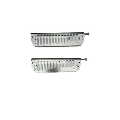 HELAI257/255半音阶口琴带吹嘴全金属琴格套件改装升级套装