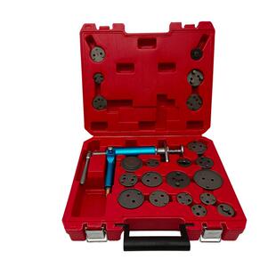 21件气动刹车分泵调整组汽车维修工具刹车片拆装工具刹车更换