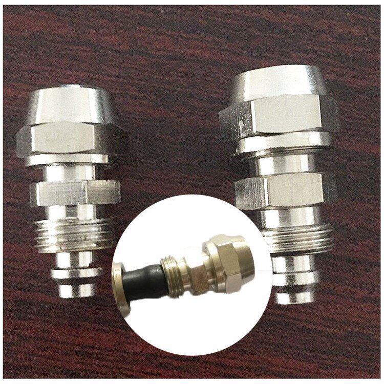 矿用束管接头柔韧性好束管分路箱聚乙烯铜镀镍材质不锈钢滤水器
