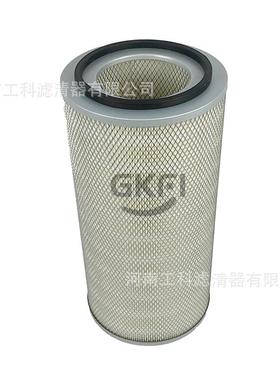 2606540340螺杆空压机空气滤芯711823E1-66210空滤铁盖单通滤清器