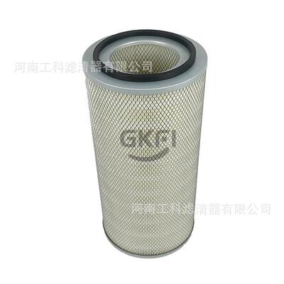 2606540340螺杆空压机空气滤芯711823E1-66210空滤铁盖单通滤清器