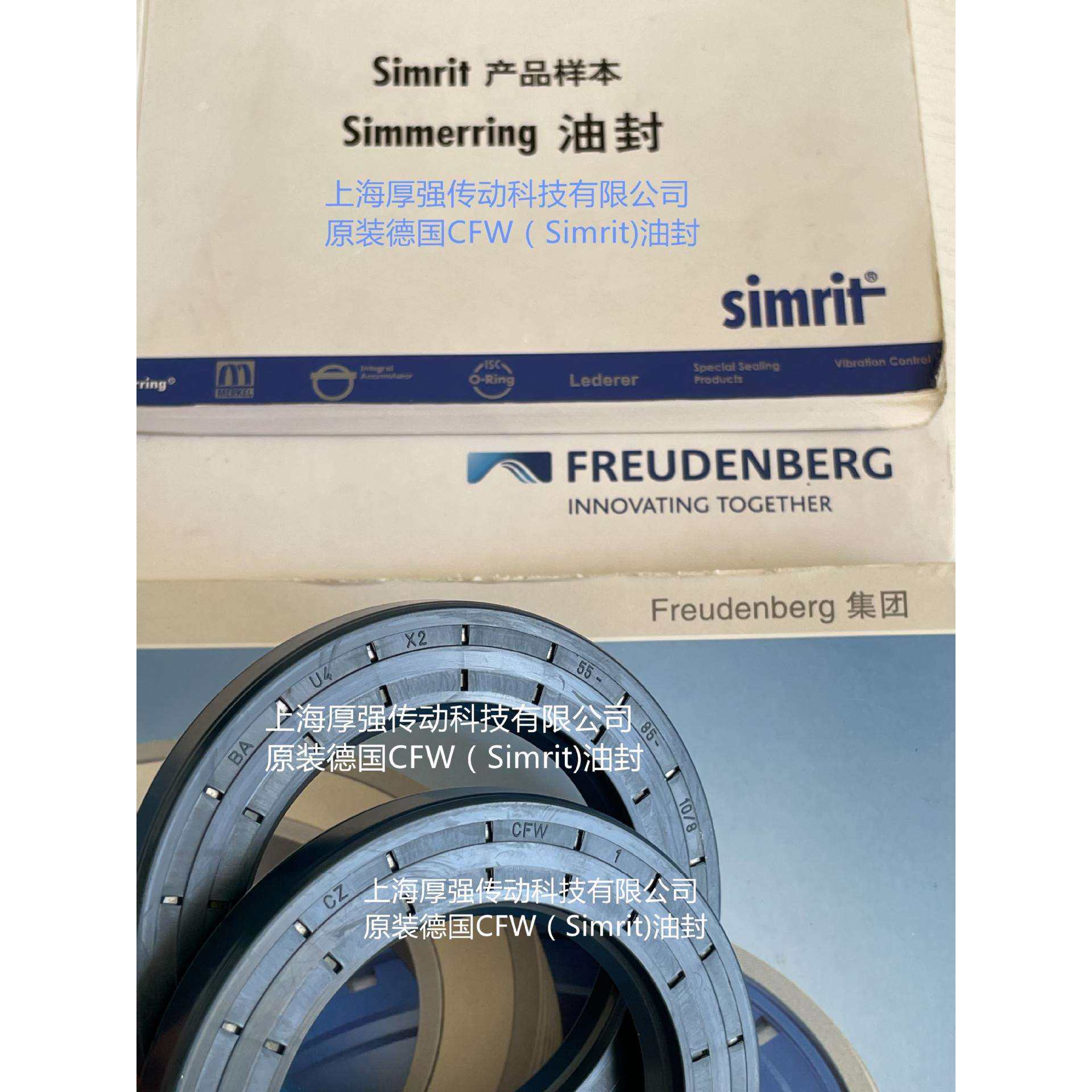 德国CFW/Simrit/FREUDENBERG油封CZ CFW 1 BAU4X2 55-85-10/8NBR