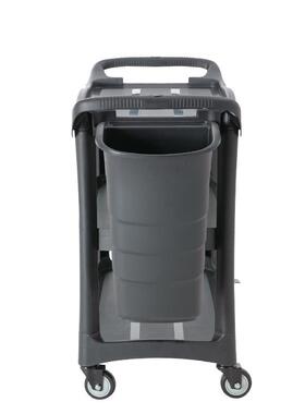 白云清洁AF08179A-H豪华型多用途三层手推车 餐盘收集车 酒店餐厅