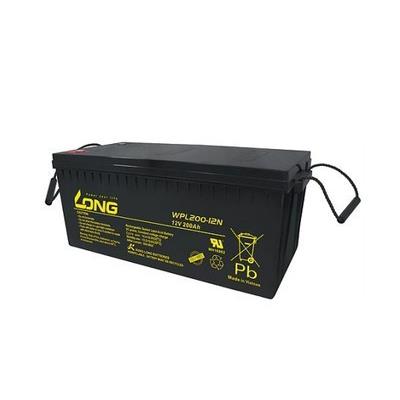 LONG广隆蓄电池WPL200-12N 12V200AH铅酸免维护蓄电池现货