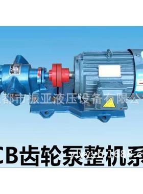 齿轮油泵KCB-83.3/55/33.3/18.33电机组机油柴油泵380V输油自吸泵