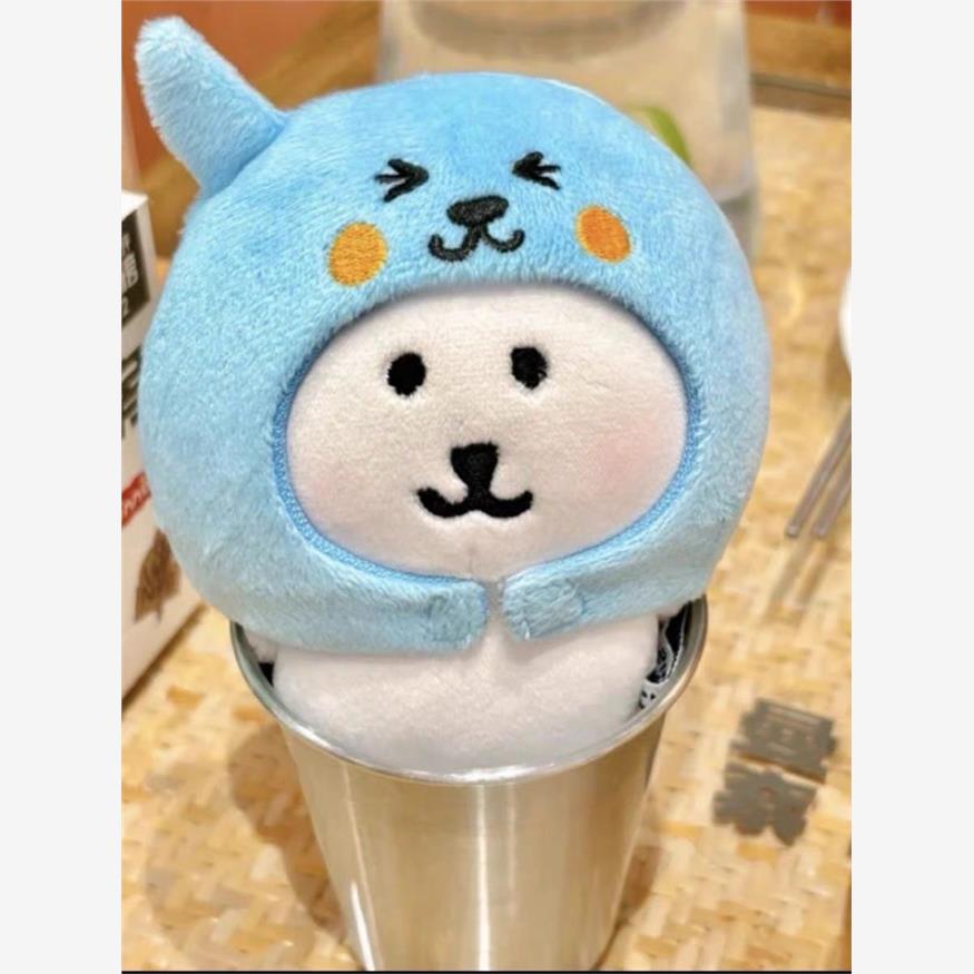 毛绒头套自嘲熊娃衣10cm1