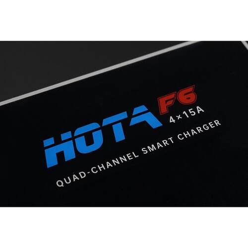 HOTA F6充电器 FPV穿越机 航模外场充电 四路6S智能充电 1000W
