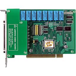 PISO-P8SSR8AC 泓格8路AC型固态继电器输出/8路光隔数字量输入卡